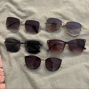 Forever 21 brand new sunglasses bundle